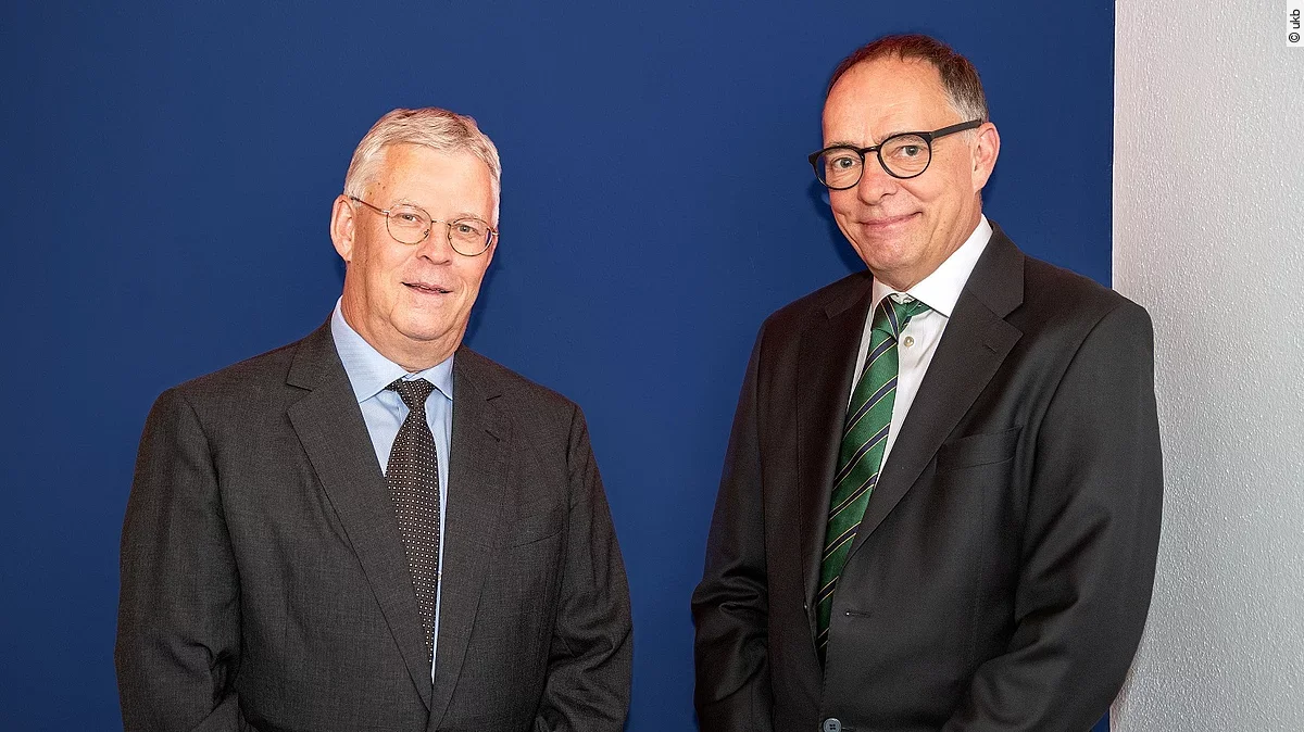 Prof. Arneborg Ernst und Prof. Rainer Seidl Prof. Arneborg Ernst und Prof. Rainer Seidl