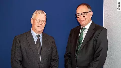 Prof. Arneborg Ernst und Prof. Rainer Seidl