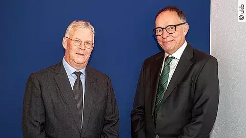 Prof. Arneborg Ernst und Prof. Rainer Seidl