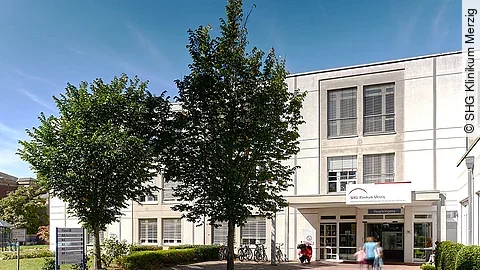 SHG Klinikum Merzig Haupteingang