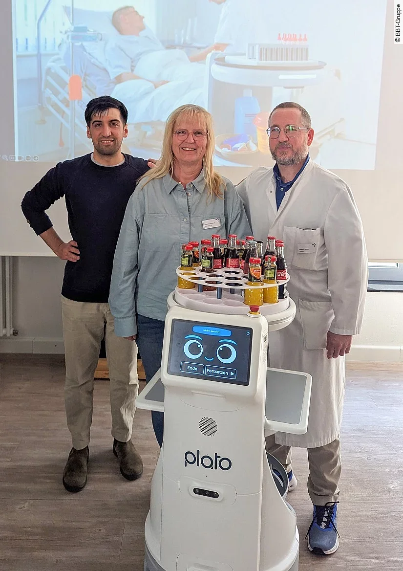 Serviceroboter Plato