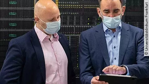 CIO des Jahres 2021, Jens Schulze und Dr. Michael von Wagner CIO des Jahres 2021, Jens Schulze und Dr. Michael von Wagner