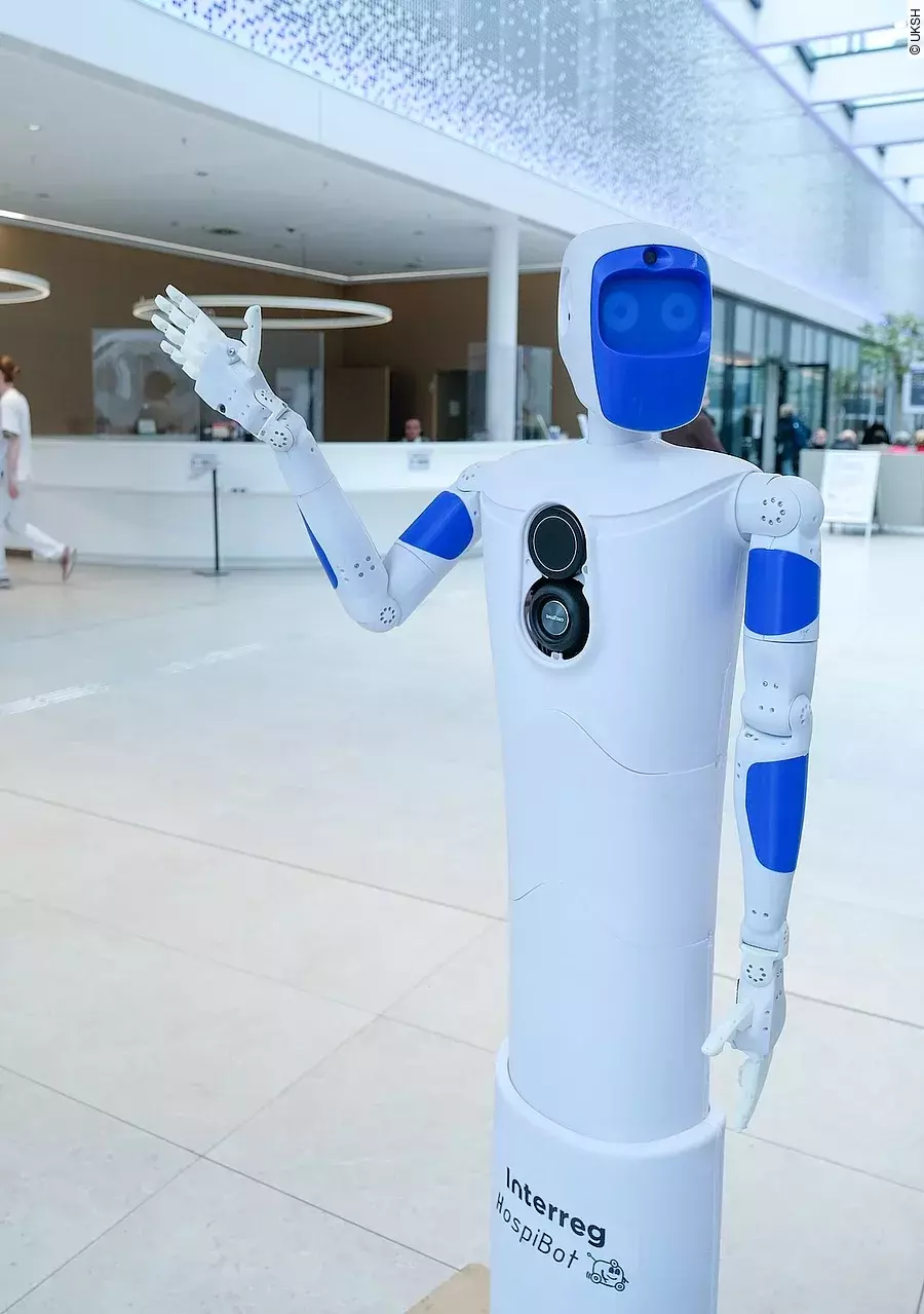 Humanoider Roboter Hugo