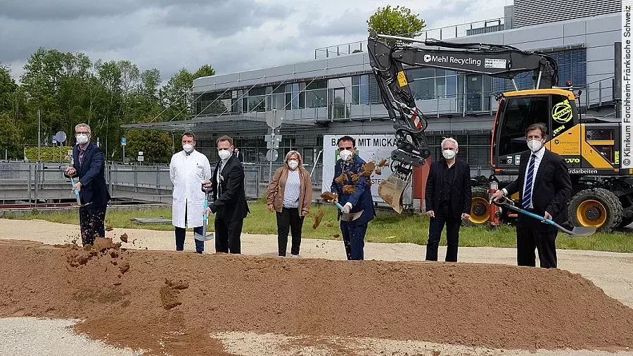 Spatenstich Klinikum Forchheim