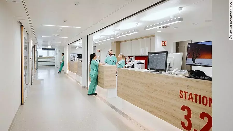 Station im neueröffneten ZIT in Augsburg