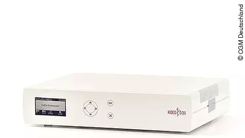 KoCoBox MED+-Konnektor der CompuGroup 