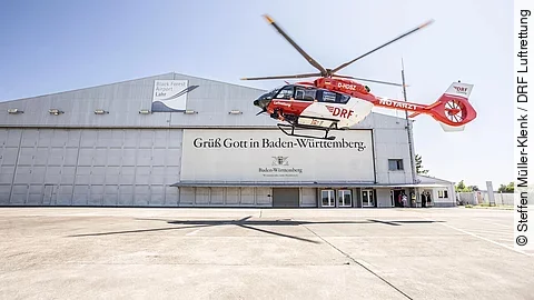 DRF Luftrettung Flugplatz Lahr