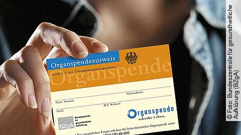 Organspendeausweis