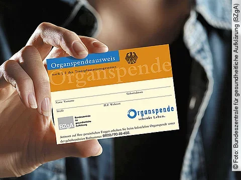 Organspendeausweis