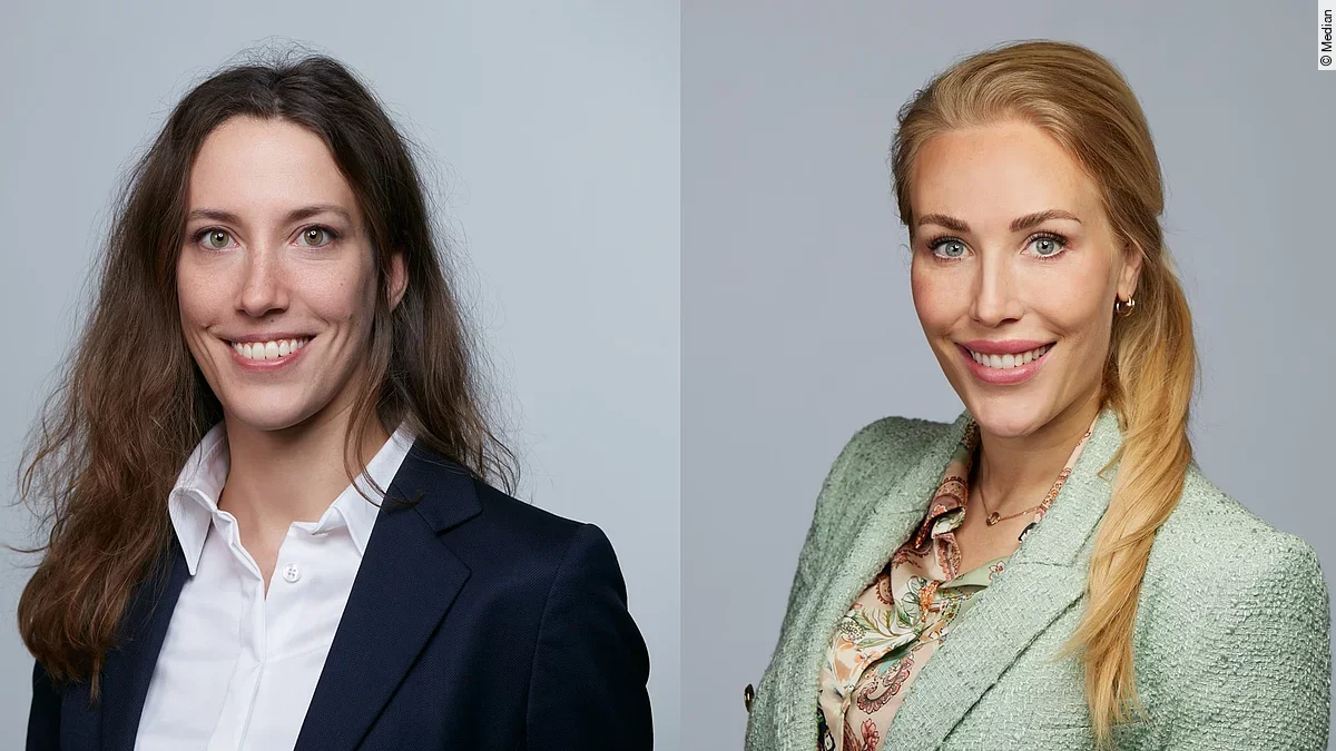 Judith Dittmer und Dr. Sophie Miranda-Jahn von Median