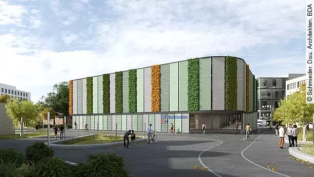 Fahrrad-Mobilitätsstation UKSH