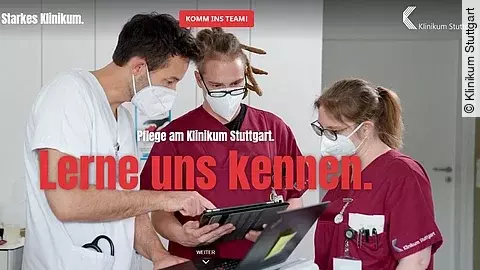 Pflegekampagne Klinikum Stuttgart