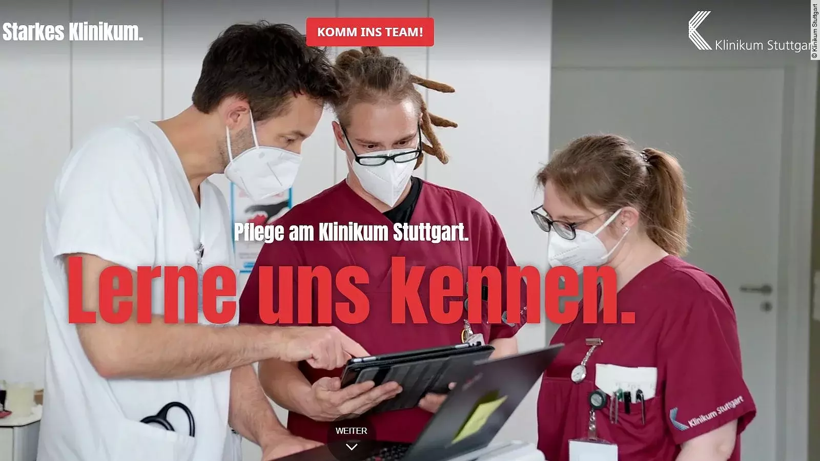 Pflegekampagne Klinikum Stuttgart