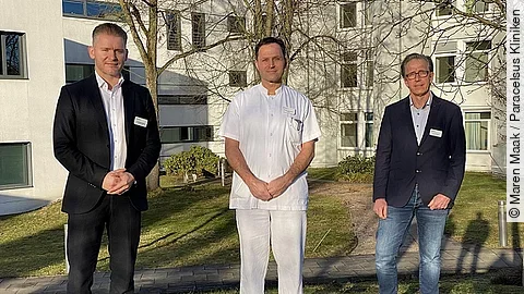 Neue Führungsspitze der Paracelsus-Klinik Henstedt-Ulzburg Neue Führungsspitze der Paracelsus-Klinik Henstedt-Ulzburg