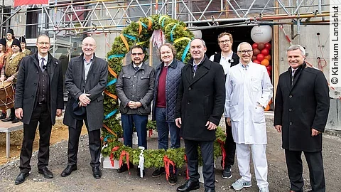 Richtfest am Klinikum Landshut
