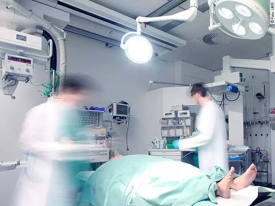 Schockraum der Uniklinik Regensburg