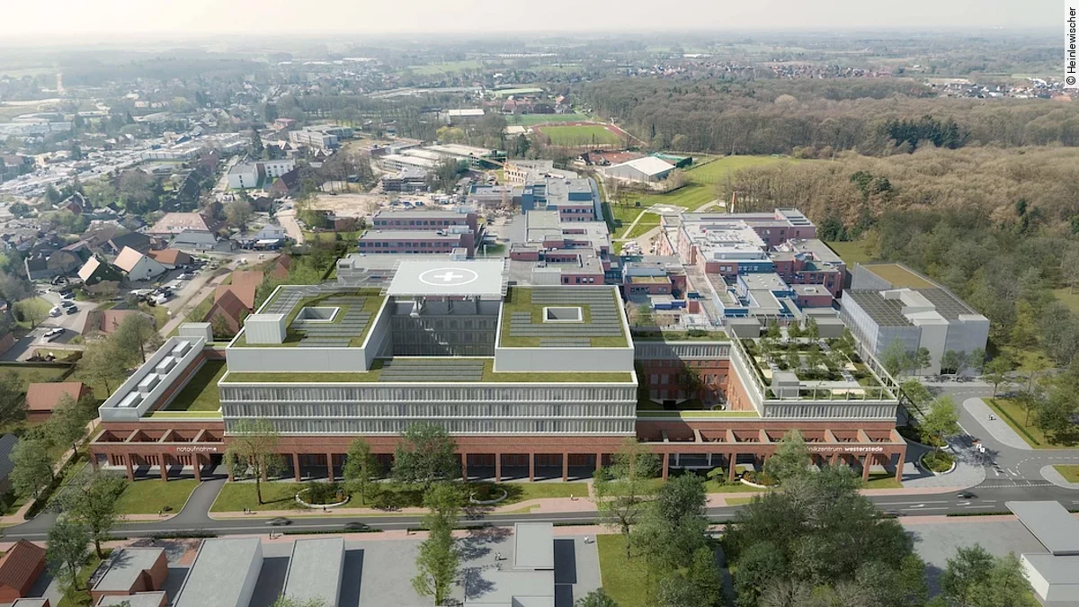 Klinikzentrum Westerstede (Visualisierung)