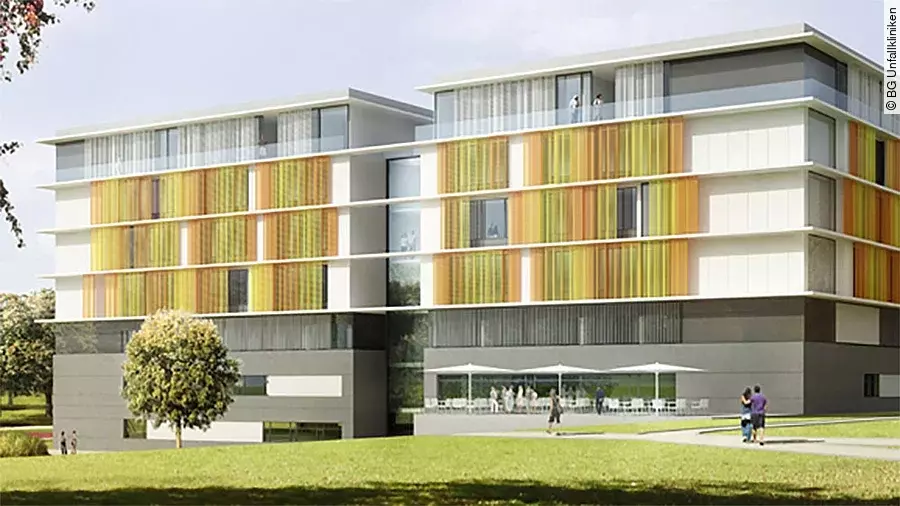 Neuer Klinikabschnitt BG Unfallkliniken Frankfurt