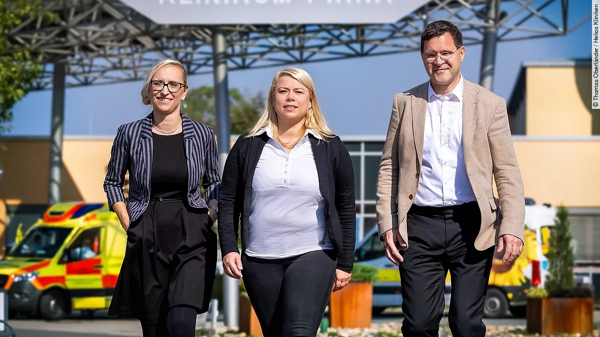 Theresa Lang, Diana Richter, Dr. Felix Schubert