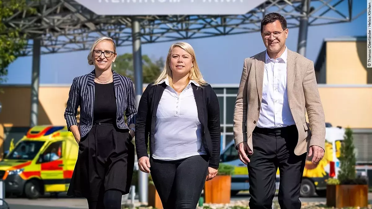 Theresa Lang, Diana Richter, Dr. Felix Schubert