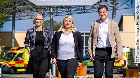 Theresa Lang, Diana Richter, Dr. Felix Schubert