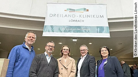 Neues Logo Dreiland-Klinikum Lörrach Neues Logo Dreiland-Klinikum Lörrach