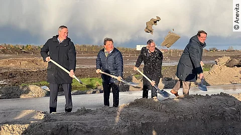 Spatenstich Zentralklinik Georgsheil/Uthwerdum