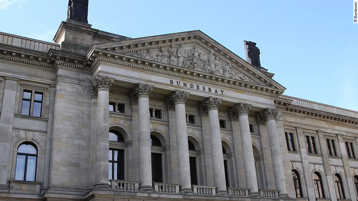 Bundesrat Gebäude von außen