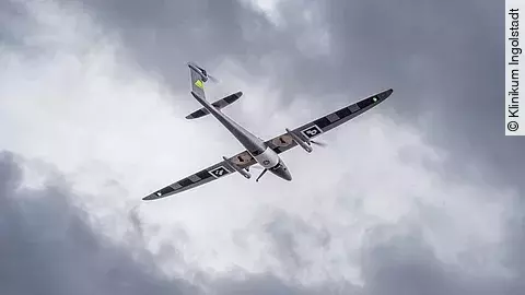 Drohnenflug Klinikum Ingolstadt