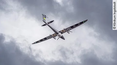 Drohnenflug Klinikum Ingolstadt