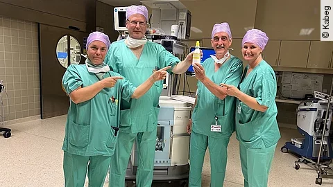 Recycling Narkosegas