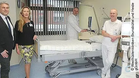 Westküstenkliniken schaffen Weaning-Bereich