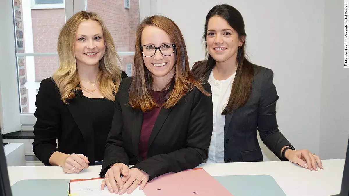 Ines Ludwig, Jana Krieger, Janine Dümesnil