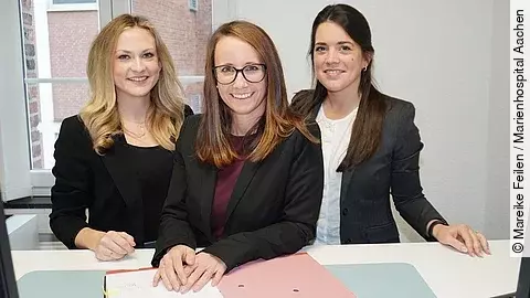 Ines Ludwig, Jana Krieger, Janine Dümesnil