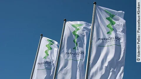 Fahnen Paracelslus-Kliniken