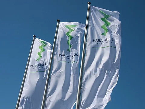 Fahnen Paracelslus-Kliniken Fahnen Paracelslus-Kliniken