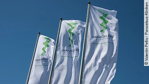 Fahnen Paracelslus-Kliniken