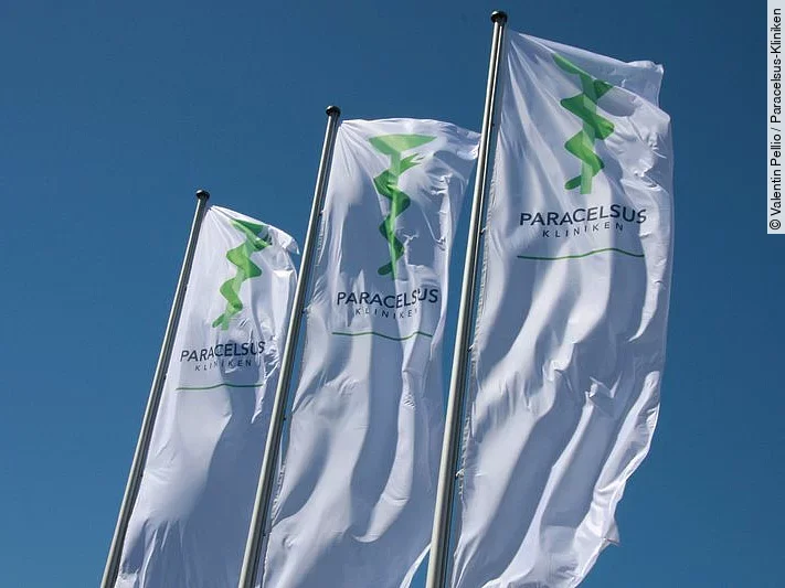 Fahnen Paracelslus-Kliniken