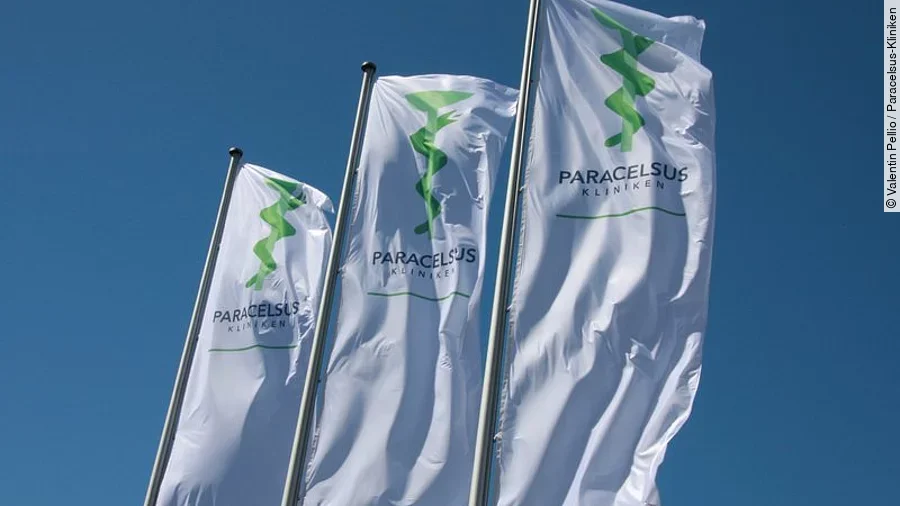 Fahnen Paracelslus-Kliniken