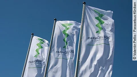 Fahnen Paracelslus-Kliniken
