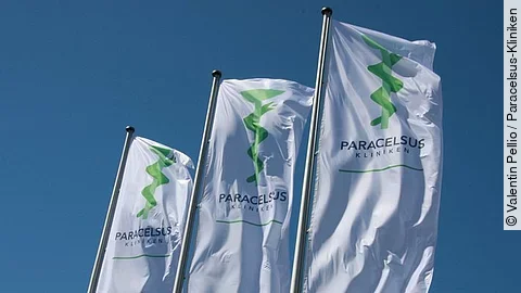 Fahnen Paracelslus-Kliniken
