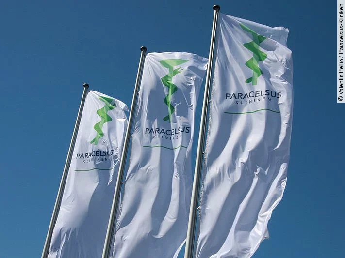 Fahnen Paracelslus-Kliniken