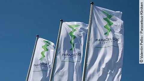 Fahnen Paracelslus-Kliniken