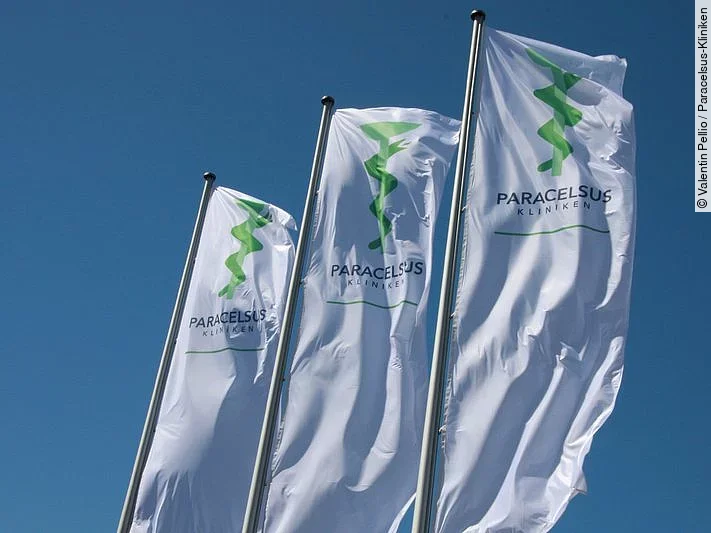 Fahnen Paracelslus-Kliniken