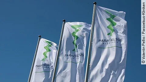 Fahnen Paracelslus-Kliniken Fahnen Paracelslus-Kliniken