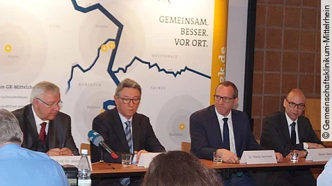Pressekonferenz Großklinikum Koblenz