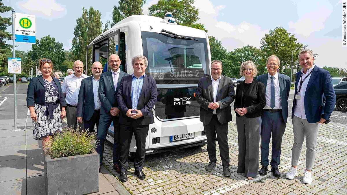 Shuttlebuseinweihung
