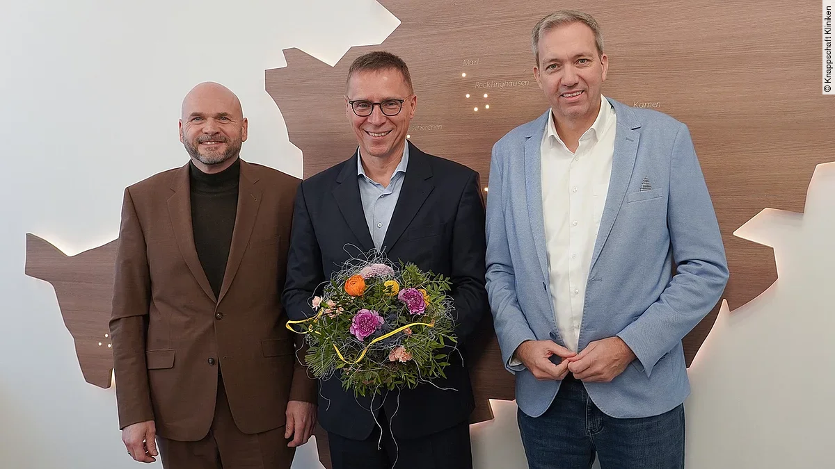 Christian Bauer, Frank-Michael Frede und Andreas Schlüter. Christian Bauer, Frank-Michael Frede und Andreas Schlüter.