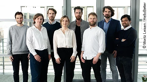 Gründungsteam von HelloBetter