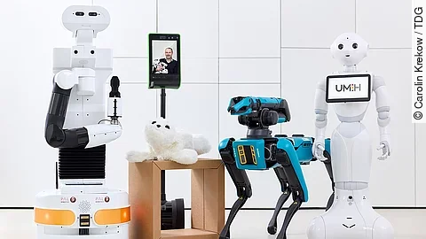 TDG Roboter Gruppenbild